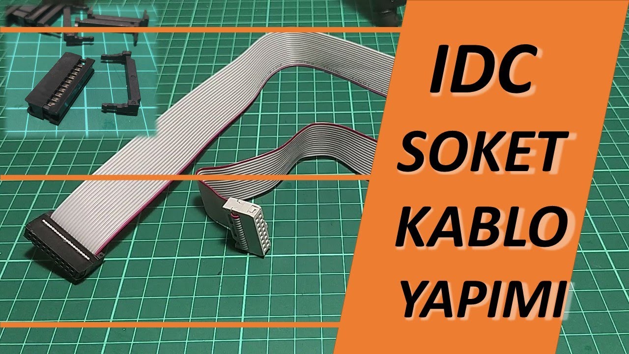 IDC Soketli Yassı Kablo Yapımı...