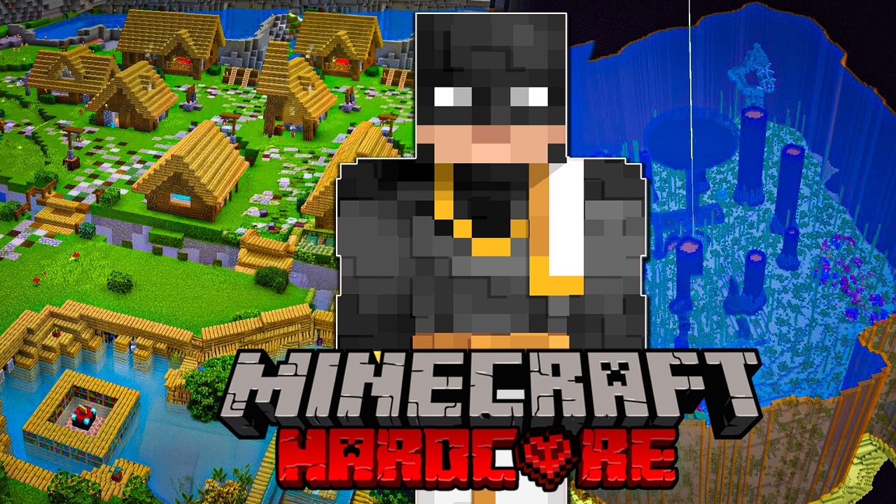 Beating Minecraft Hardcore in One Stream!😱