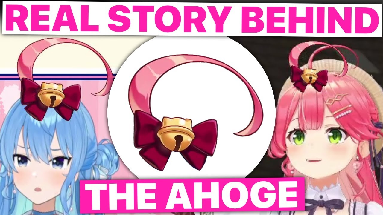 Why Miko Put Her Ahoge On Suisei (Sakura Miko, Hoshimachi Suisei /Hololive) [Eng Subs]