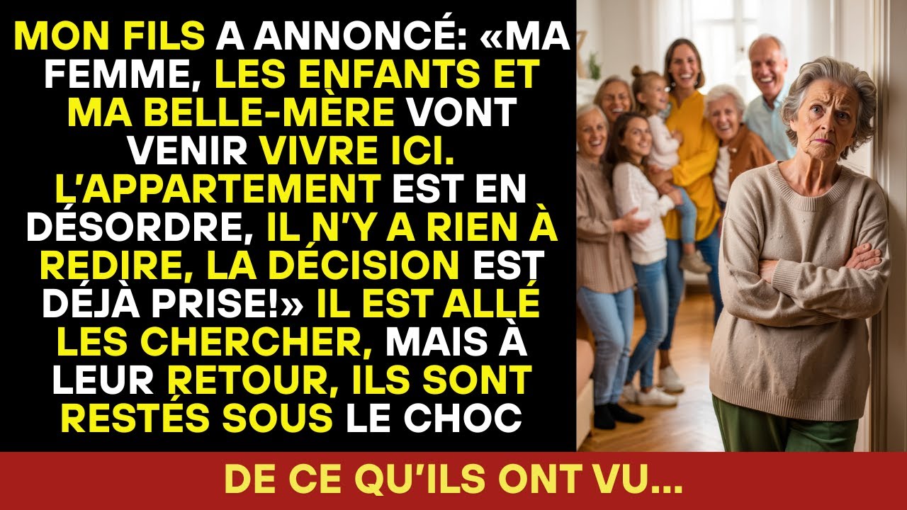 Mon fils a déclaré: 