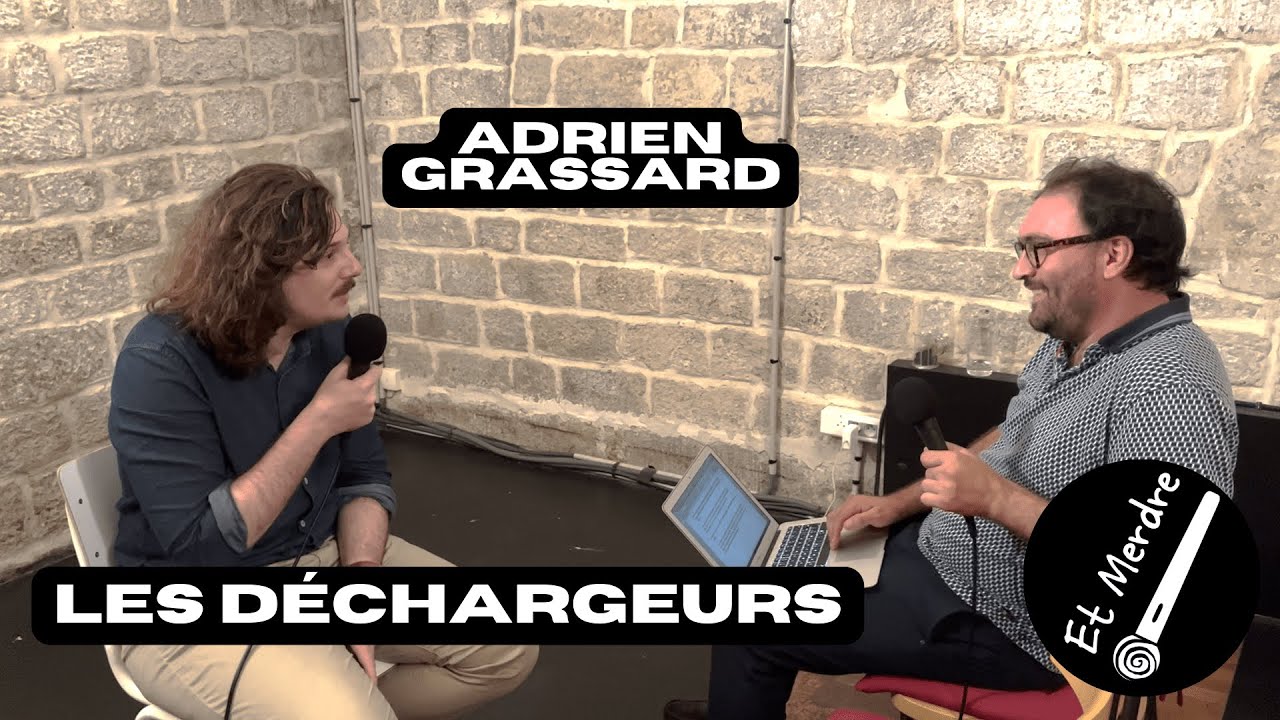 Adrien Grassard, directeur du th&eacute;&acirc;tre Les D&eacute;chargeurs - Et Merdre !