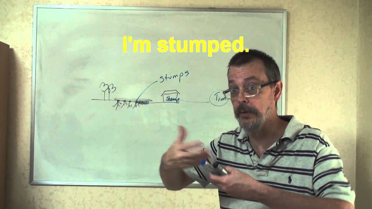 Learn English: Daily Easy English Expression 0277 -- 3 Minute English Lesson: I'm stumped.