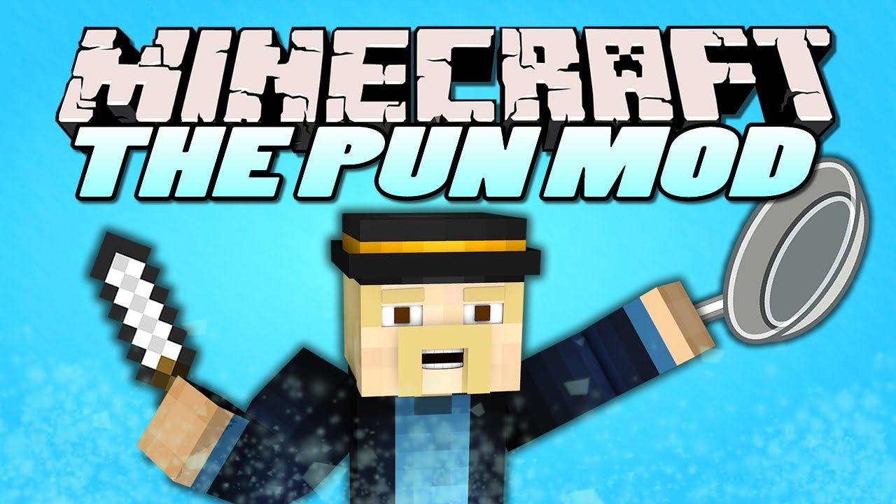 Minecraft Mods | Pun Mod | RANDOM TROLL ITEMS (Mod Showcase)