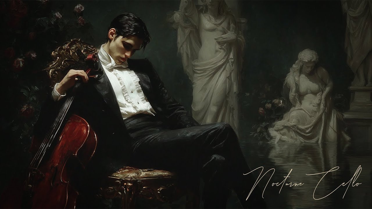 Elegance in Solitude — Dark Cello Reflections