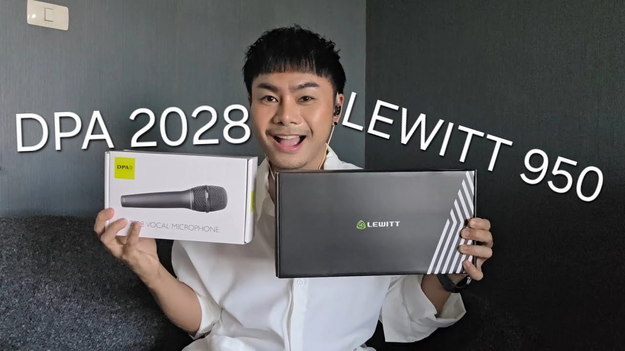 Review | DPA 2028 | LEWITT 950 #Microphone | ทดสอบไมค์แบบผู้ใช้งาน | BANK STORIES