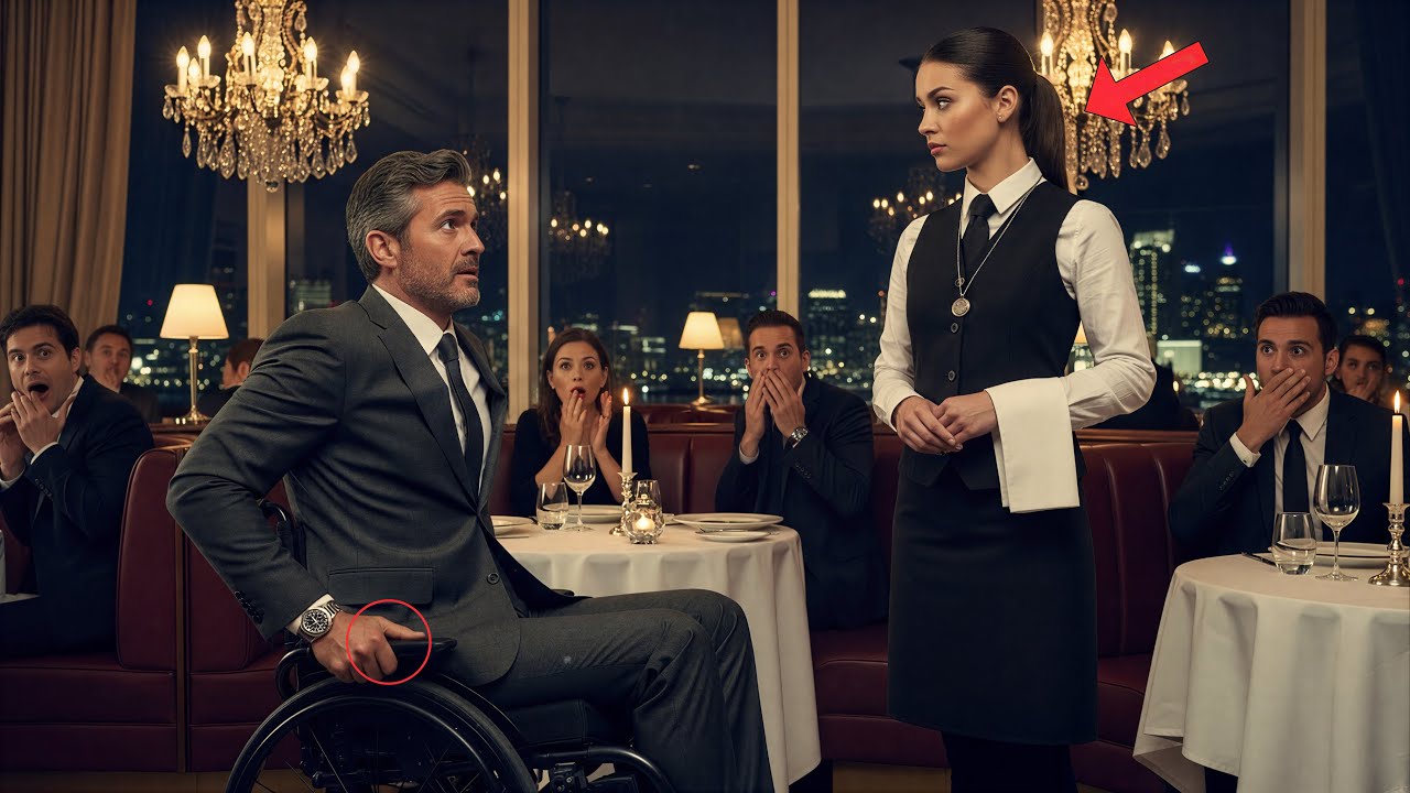 Billionaire in a Wheelchair Dismissed the Waitress: “You Can’t Fix Me” — She Said, “I’ll Help You..