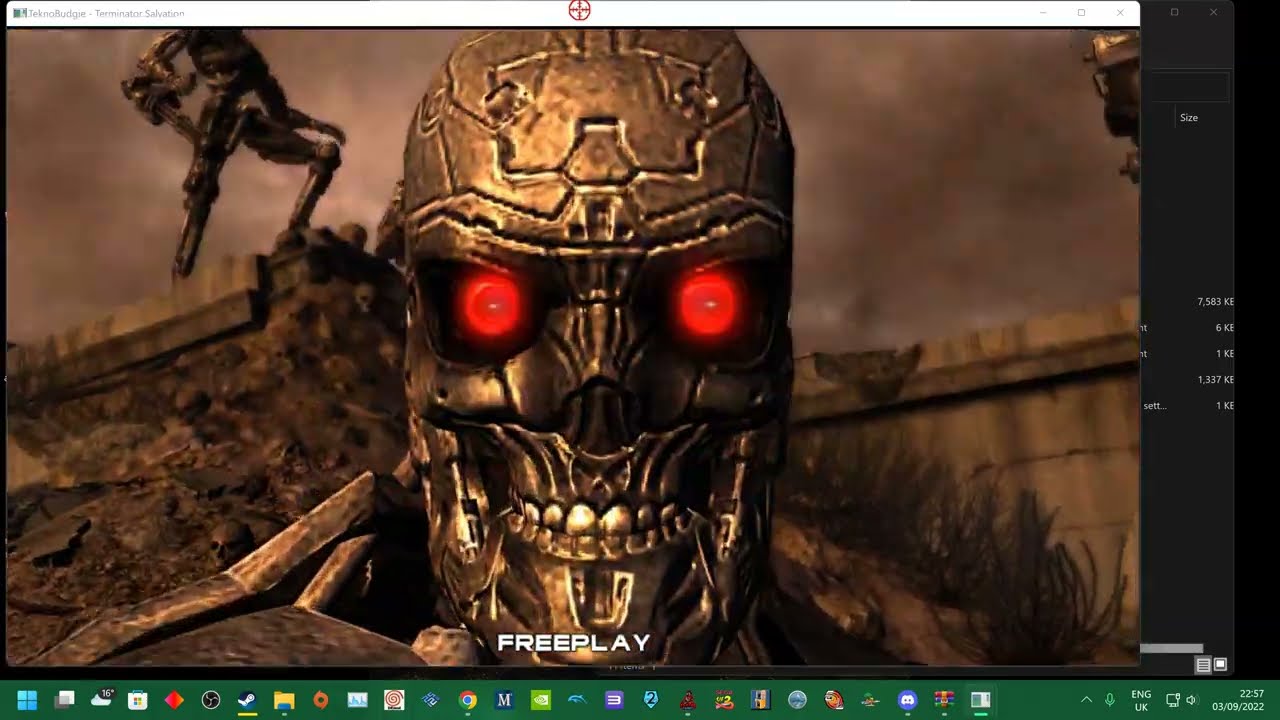 PC ARCADE TERMINATOR SALVATION - ATTRACT MODE - 4K UHQ - UK ARCADES TEKNOPARROT 1.0.0.813