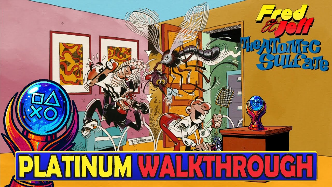Fred & Jeff The Atomic Sulfate Platinum Walkthrough - Mortadelo y Filem&oacute;n El sulfato at&oacute;mico