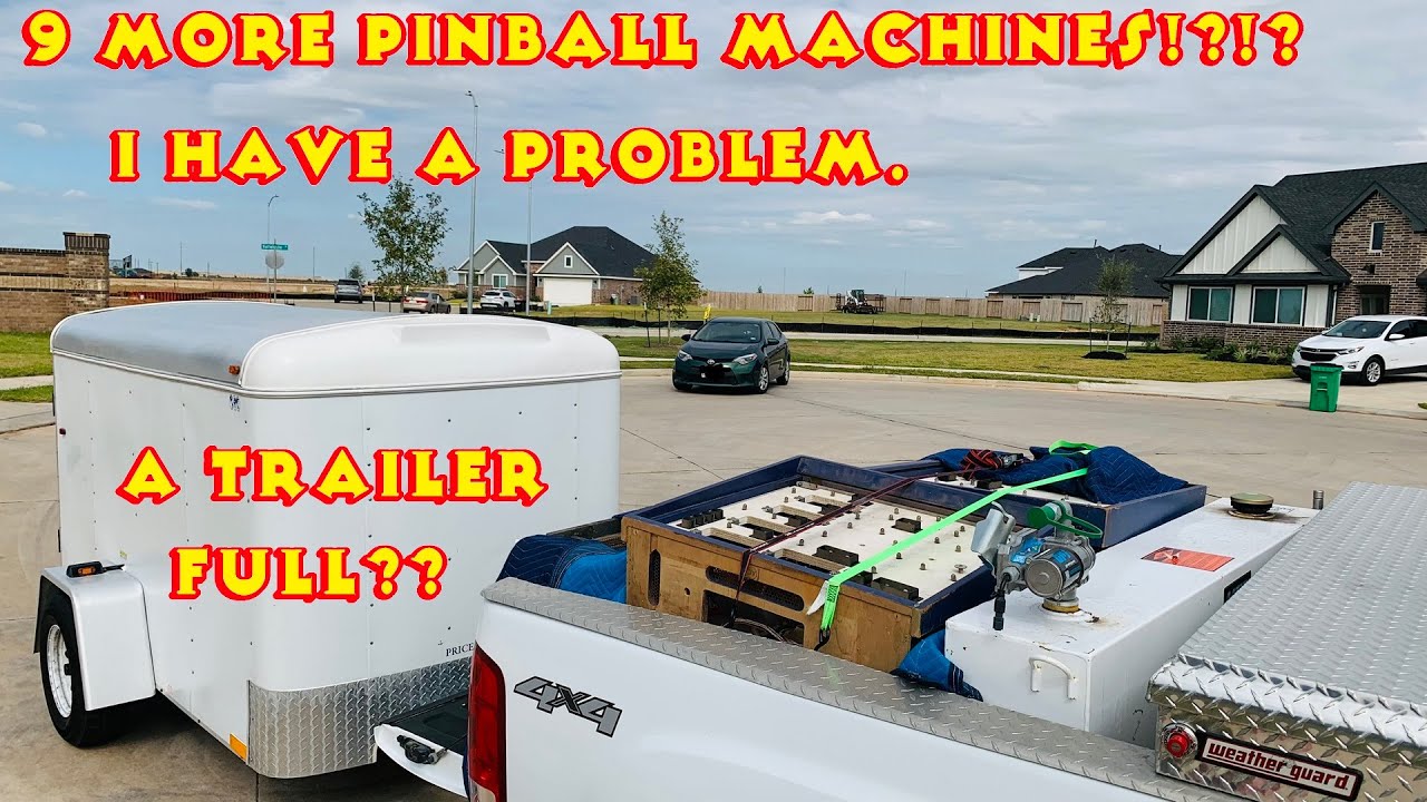 Barn Find!  I Have a Problem.  9 MORE Pinball Machines!