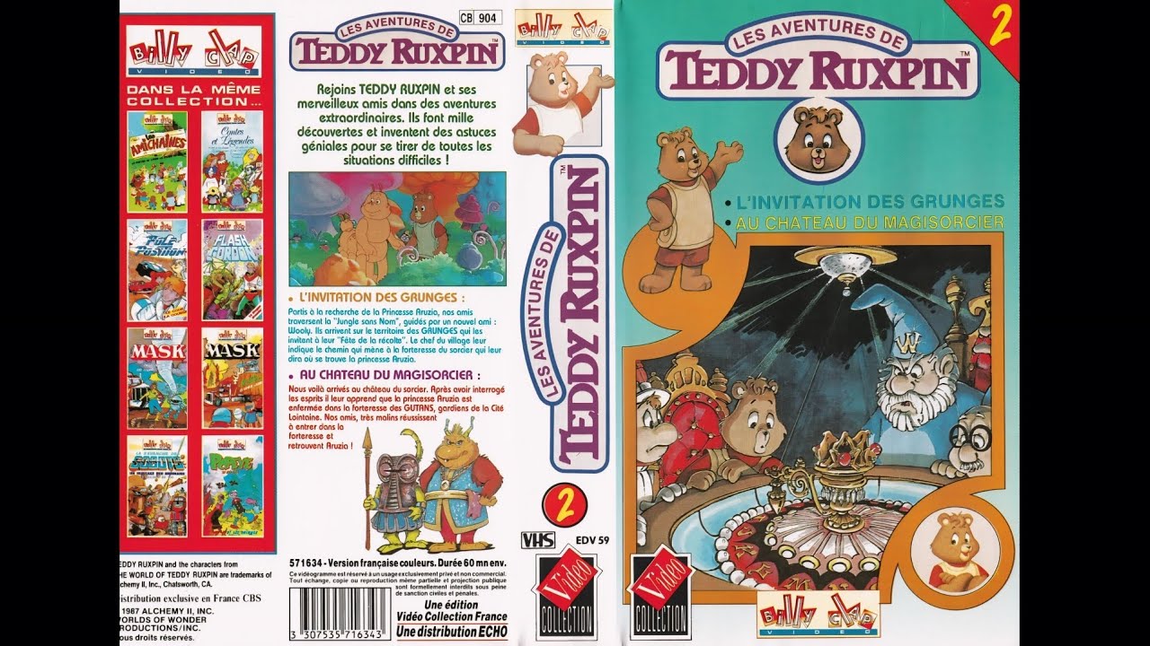 Les Aventures De Teddy Ruxpin: L'invitation Des Grunges Episode 3 (Full Episode)