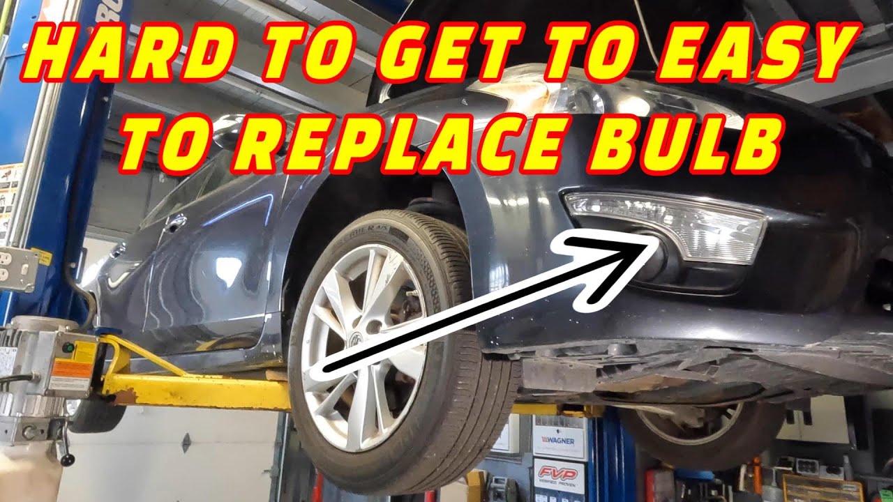 CUSTOMER STATES RIGHT SIDE BLINKER IS CLICKING FASTER! NISSAN ALTIMA FRONT TURN SIGNAL REPLACEMENT