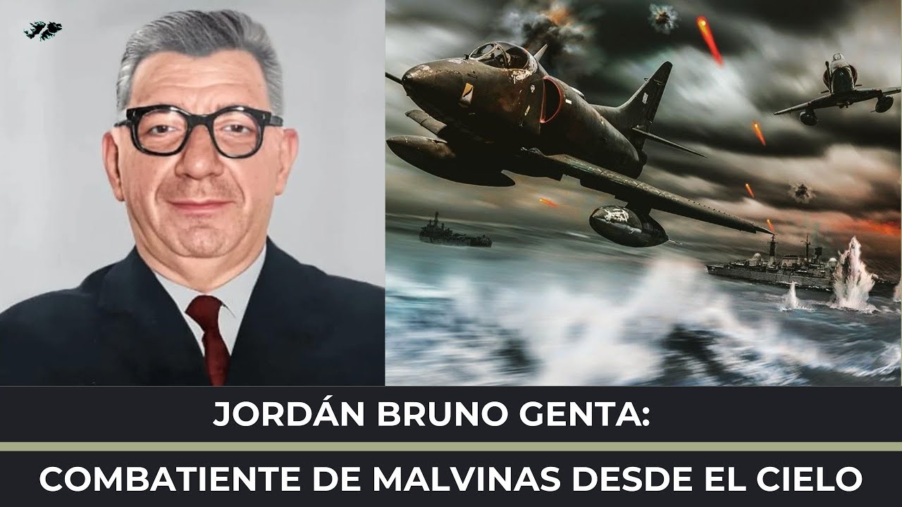 Jordán Bruno Genta: combatiente de Malvinas desde el cielo