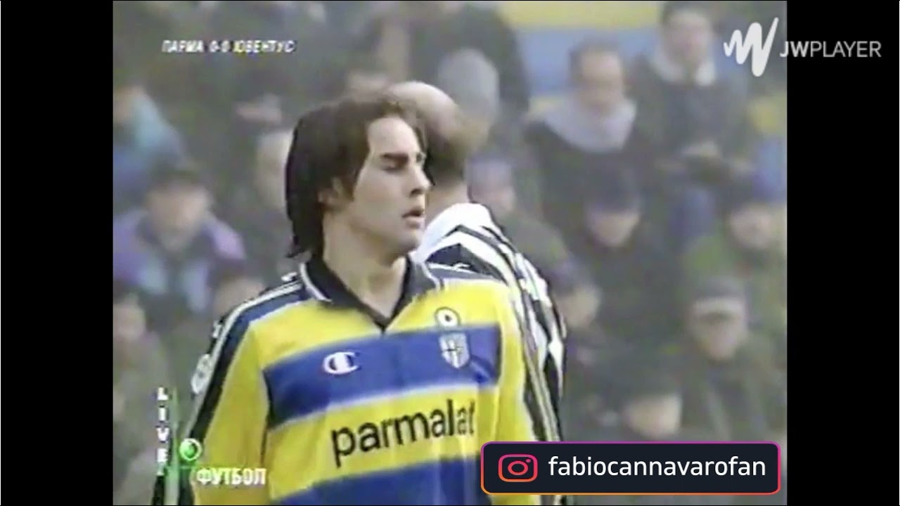 Parma vs. Juventus  9/1/2000 With Fabio Cannavaro