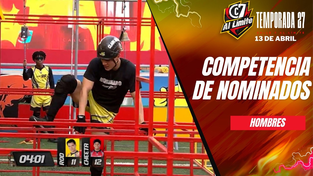 CALLE 7 PANAM&Aacute; - 13 DE ABRIL | COMPETENCIA NOMINADOS - HOMBRES