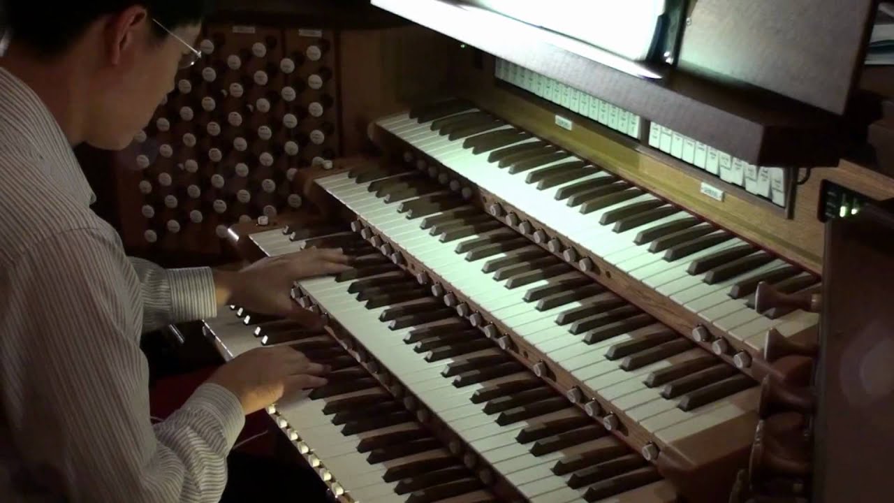 HD The Church's One Foundation - AURELIA - John Hong Hymn Improvisation - 5.1 Dolby