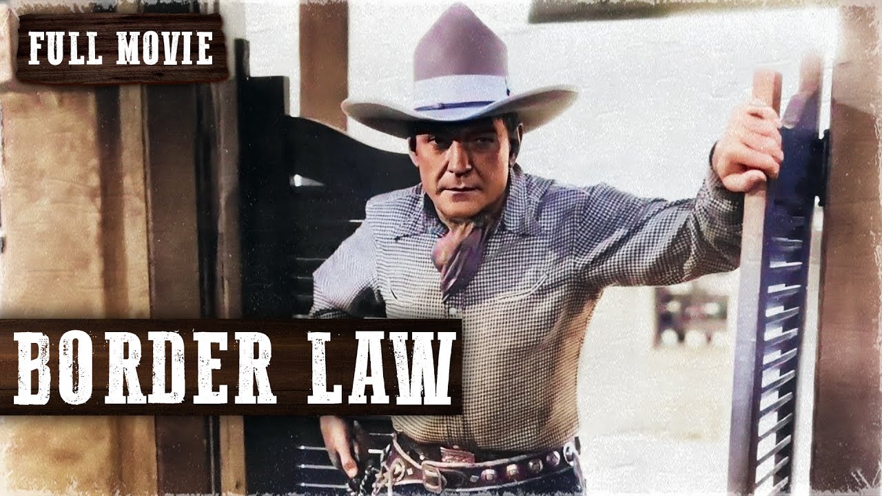 BORDER LAW | Full Western Movie | English | Wild West | Free Movie