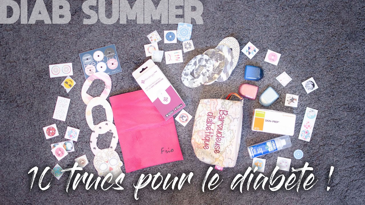 Diab'Summer ⎪ 10 trucs pour le diabète !