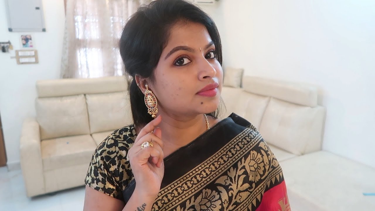 BEGINNERS SAREE MAKEUP LOOK | EASY MAKEUP LOOK | JULY 2019