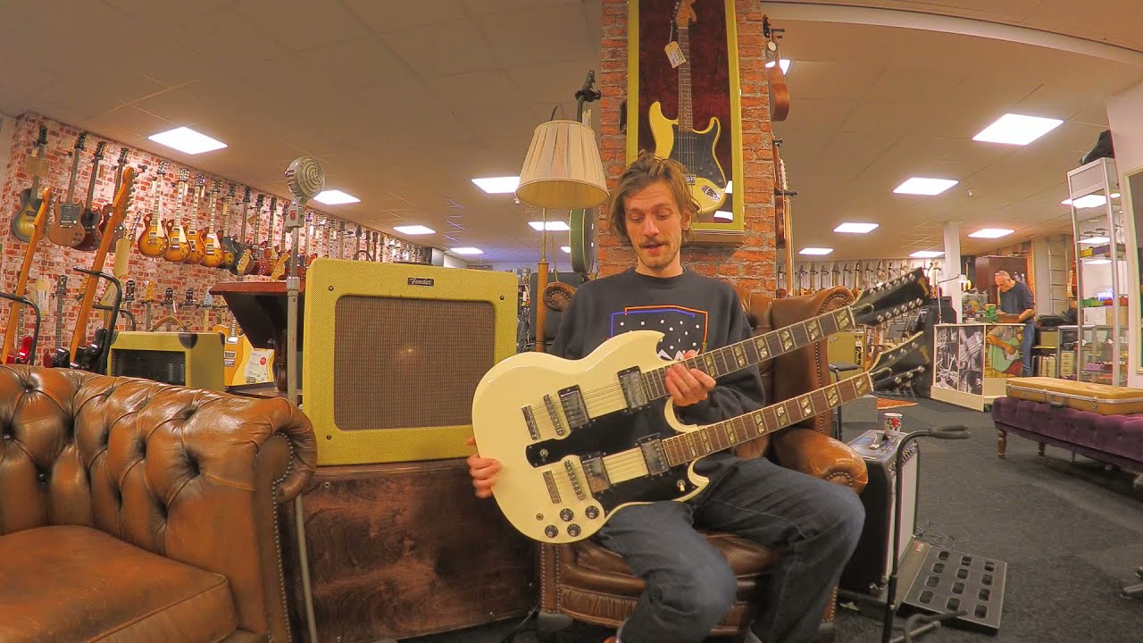 Dirk Witte - Gibson EDC-1275 Doubleneck Olympic White 1979