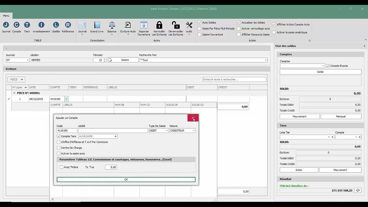 Formation LOGI-COMPTA : La saisie comptable pas à pas
