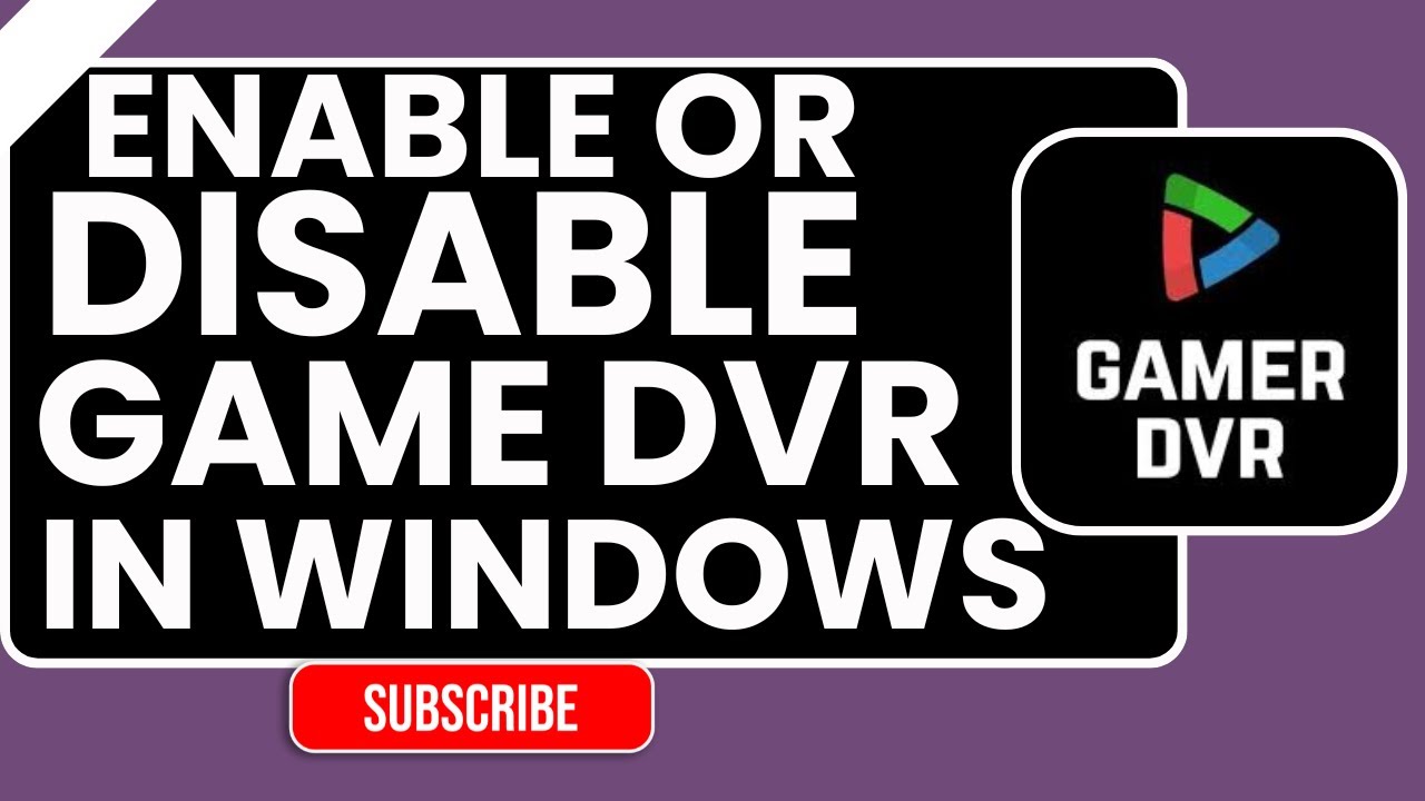 Как включить или отключить игровой DVR в Windows 10 и 11 | Пошаговое руководство 2026