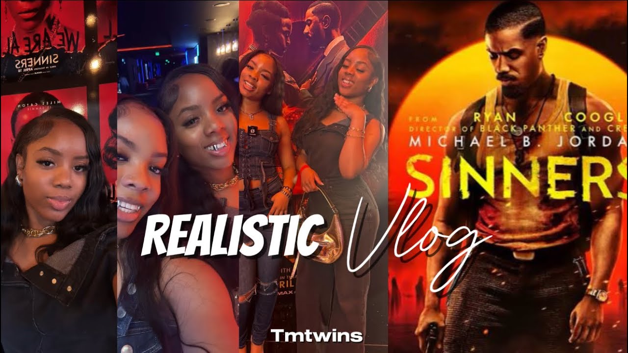 HBCU DAY IN THE LIFE WITH THE TM TWINS + “SINNERS” MOVIE REVIEW #sinners #clarkatlantauniversity