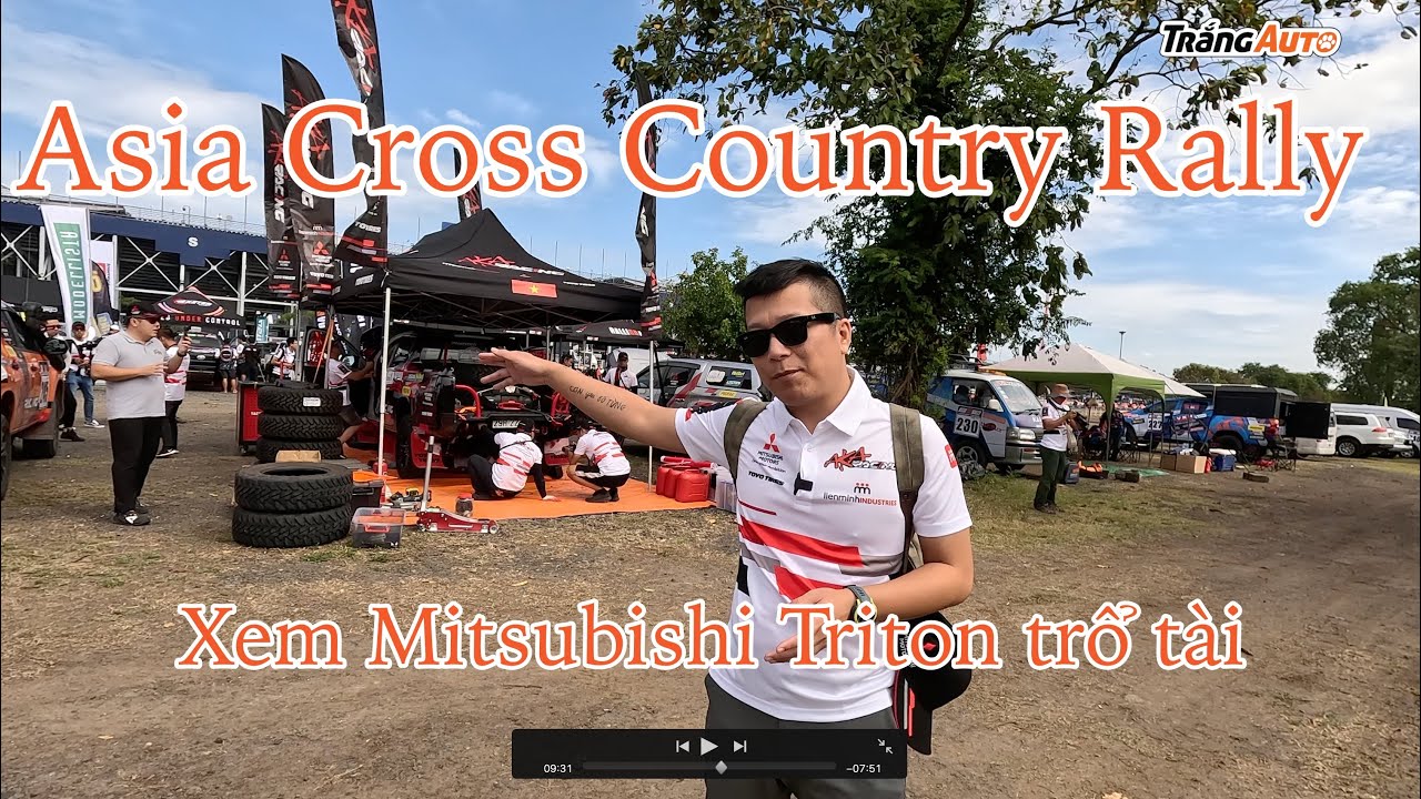 Sang Thái Lan xem người Việt Nam đua xe | Asia Cross Country Rally 2022