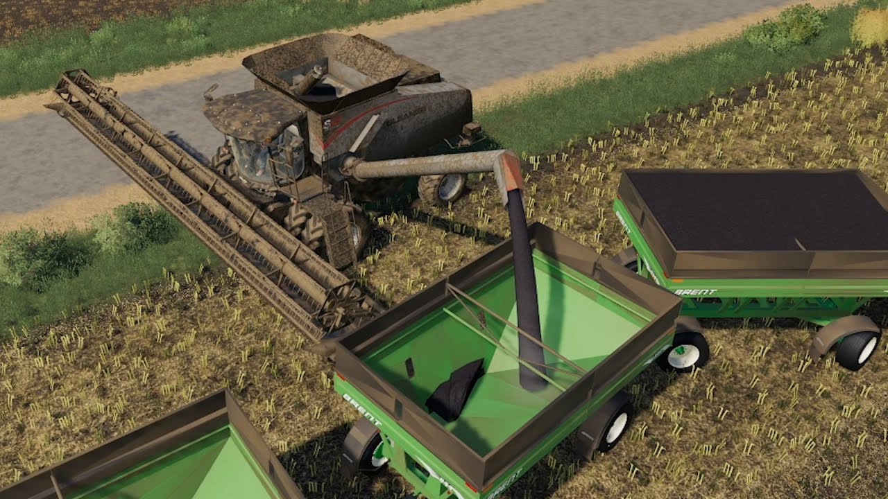 Farmersburg Ep#29 | Fertilizer, Harvest | FS19 Timelapse | Farming Simulator 19 Timelapse
