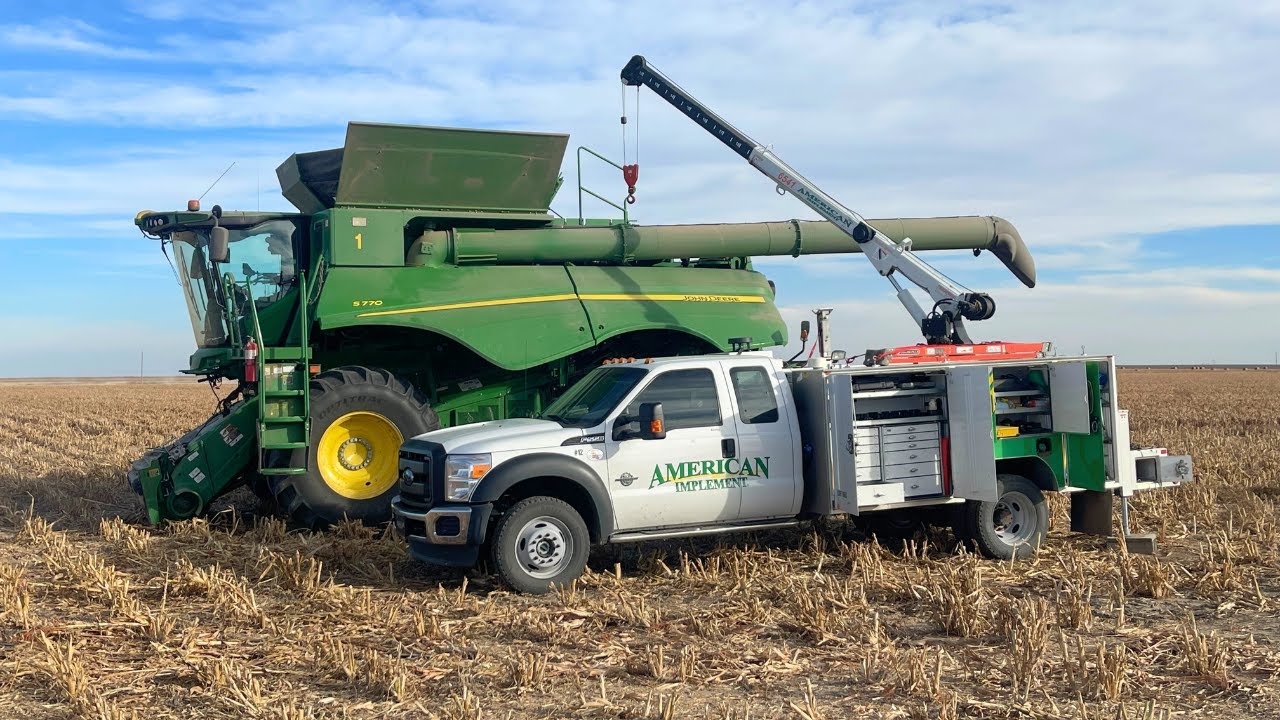 Last Day Of Kansas Milo Harvest Goes Out With A Bang