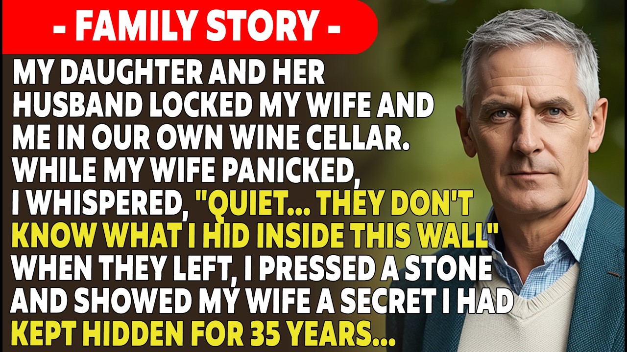 My Daughter And Her Husband Locked Us In Our Wine Cellar To Steal Our Home. But I Was Ready.