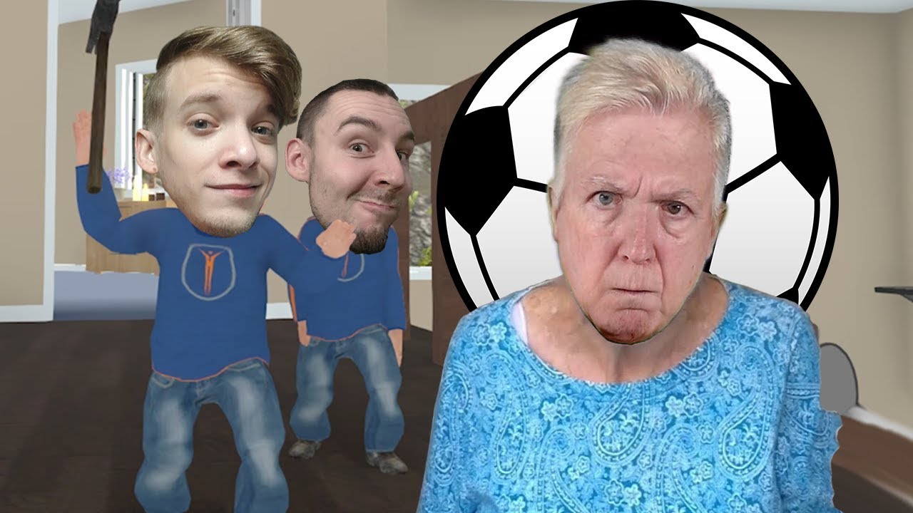 GRAMY BABCIĄ W PIŁKĘ! (Granny Simulator)