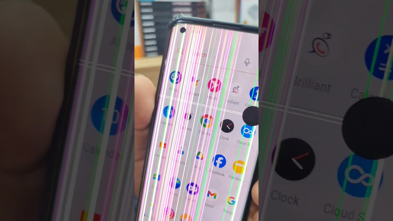 OnePlus 9 Pro Green Line Display Issue 😱 | Real Footage!
