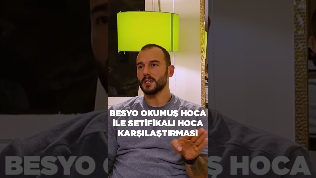 BESYO OKUMUŞ SPOR HOCASI vs SERTİFİKALI SPOR HOCASI