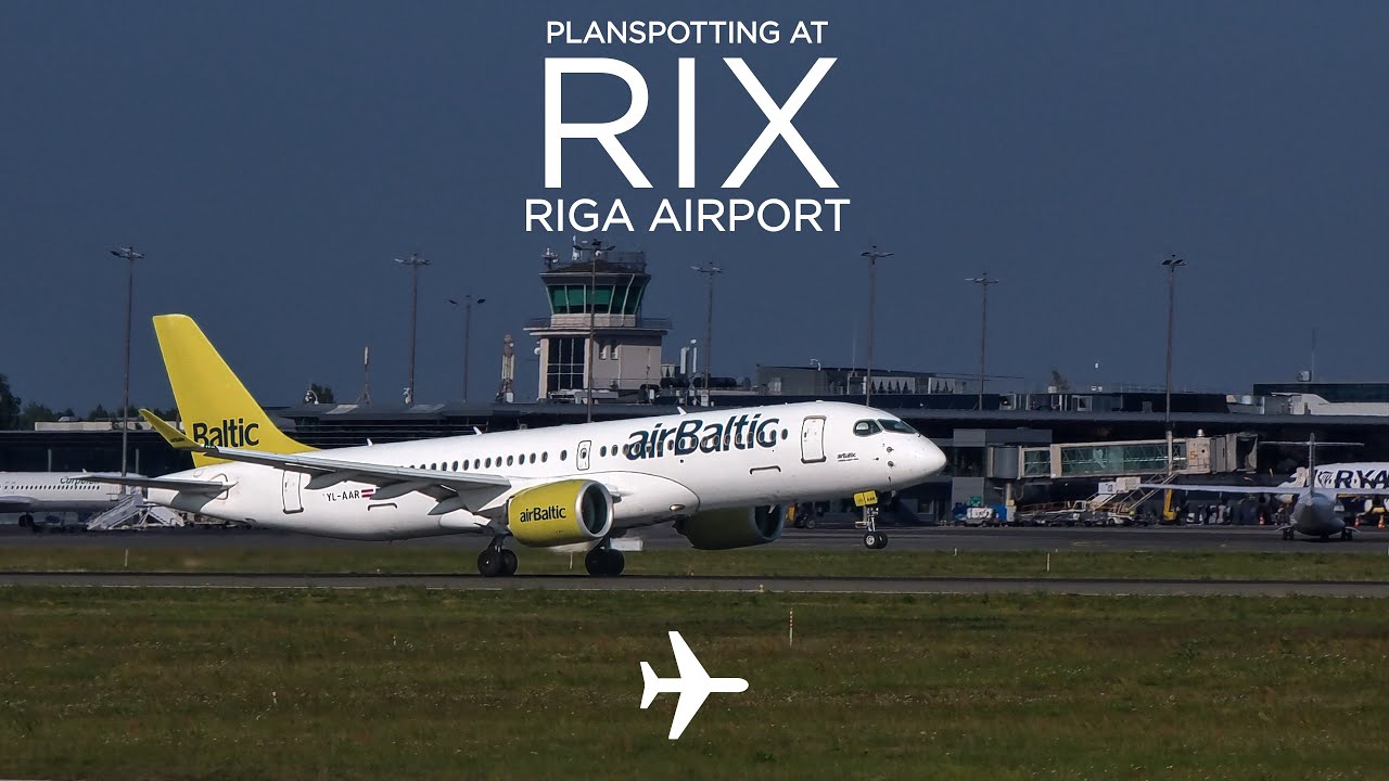 Planespotting at RIGA Airport (RIX) August 2022