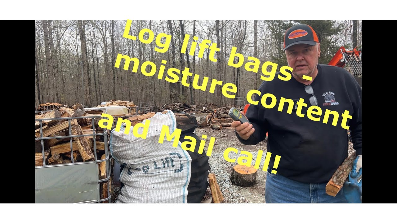 Log Lift bag moisture check and 