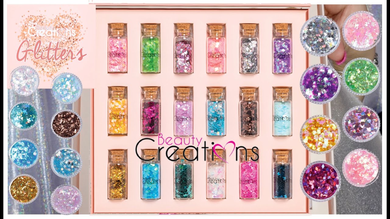 BEAUTY CREATIONS GLITTER COLLECTION VOL. 2 SWATCHES