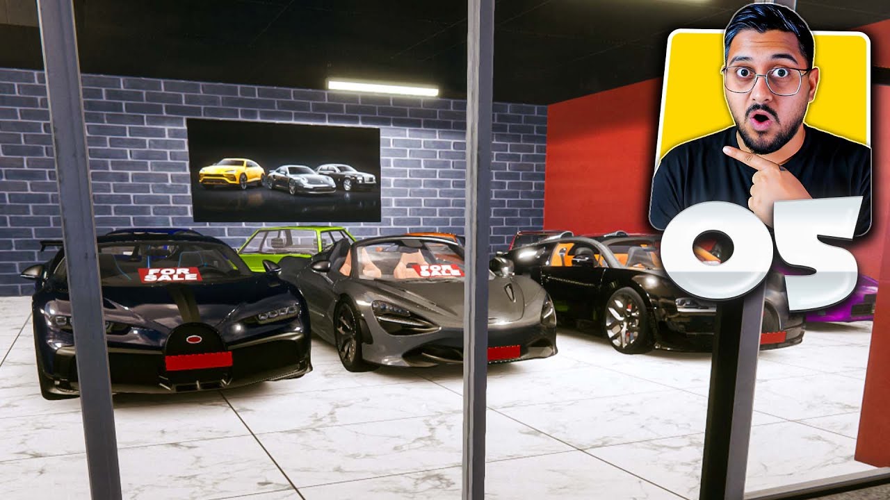 نمایشگاه جدید خریدم! 😍🚗 | شبیه ساز نمایشگاه ماشین | Car Dealership Simulator 2 [EP05]