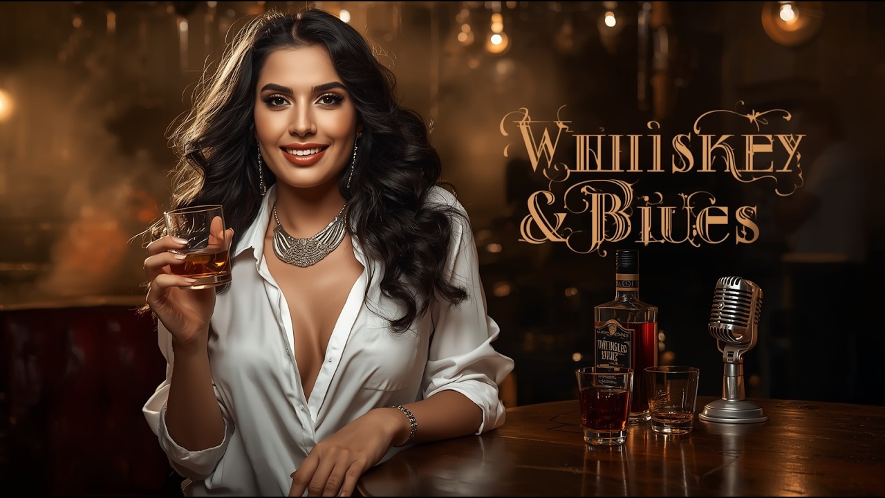 Whiskey Blues Lounge | Relaxing Slow Blues Rock Music for a Chill Evening Vibe 🥃