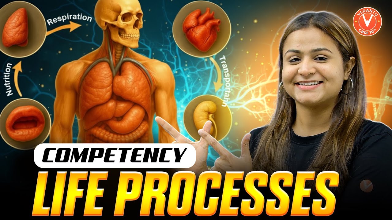 Life Processes 🌱 | Most Important Competency Based Questions🔥 | Class 10 Biology | Krushi Mam