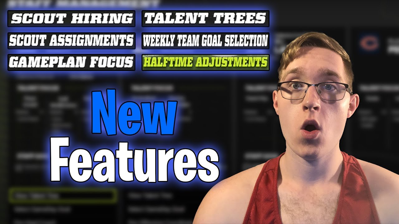 CRAZY New Franchise Features! New Hub, Halftime Adjustments, and More! (Madden 22 News)