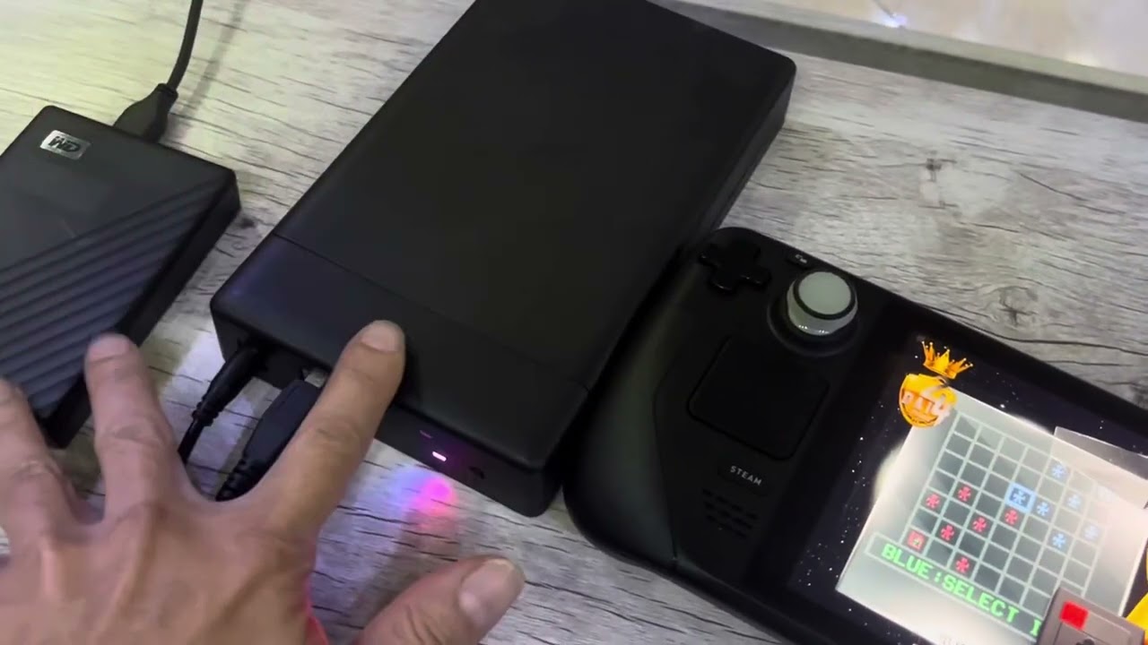 Bobbycera SteamyDeck v41+ tutorial on how to use external hdd,ssd,sd on all pc