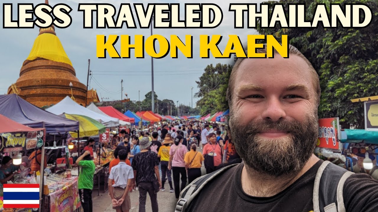 Сюда приезжает не так много туристов — первые впечатления о Кхонкэне 🇹🇭