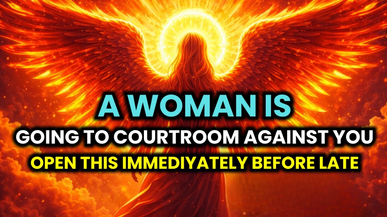 🔴 ONLY 30 SECONDS LEFT — ARCHANGEL MICHAEL WARNS: A WOMAN YOU TRUSTED IS WALKING INTO A COURTROOM…