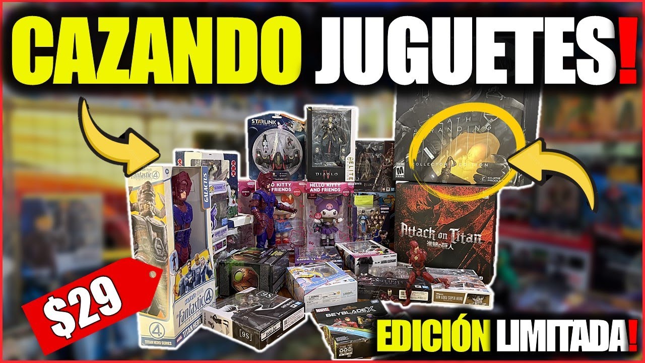 ✅ ¡EDICIONES LIMITADAS! 🔥 Cacería de Juguetes en Tianguis de Tijuana y Book OFF