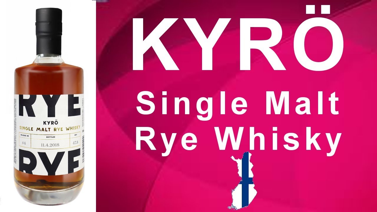 Kyrö Single Malt Finnish Rye Whisky Review #250 from WhiskyJason