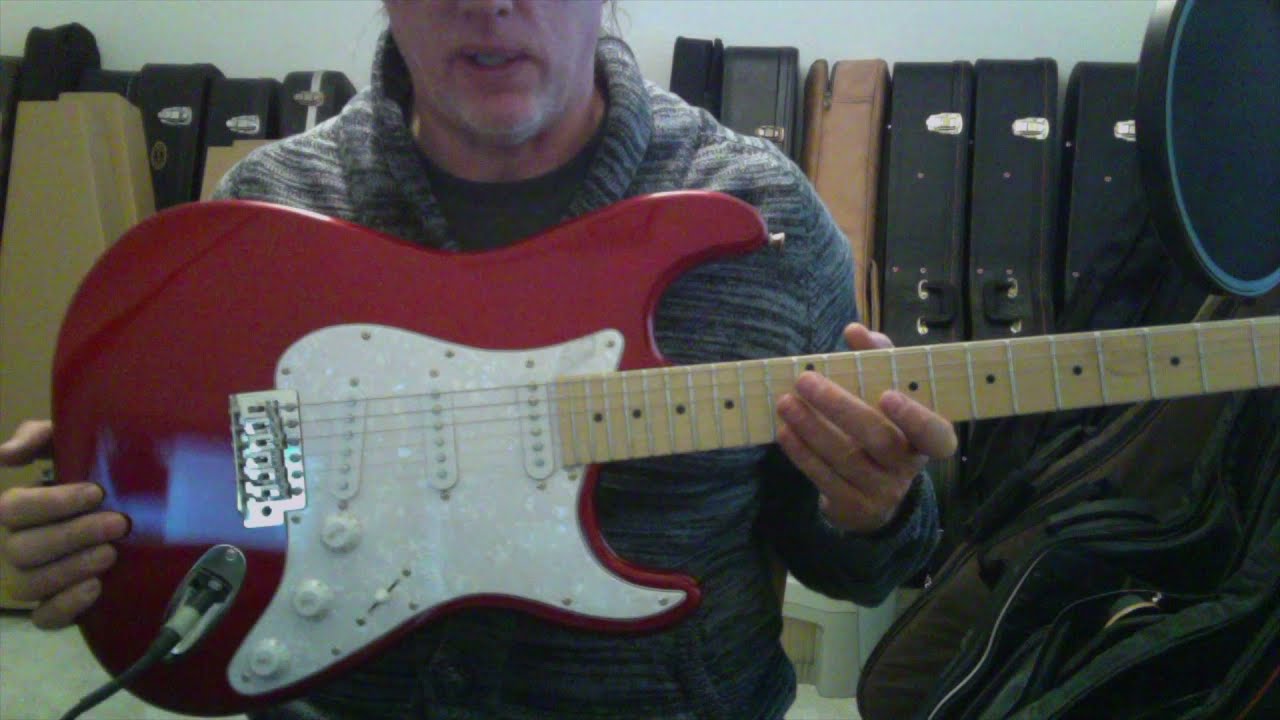 Sawtooth Candy Apple Strat Electric Guitar