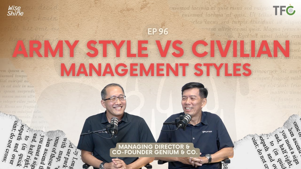 How Using Military Tactics Can Make You A Business Boss! [W&S 96 ft ex SAF Officers, Genium & Co.]