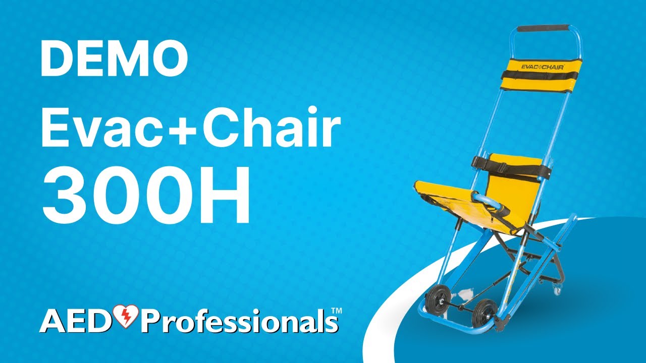 Evac+Chair 300H Evacuation Chair Demo | AED Professionals