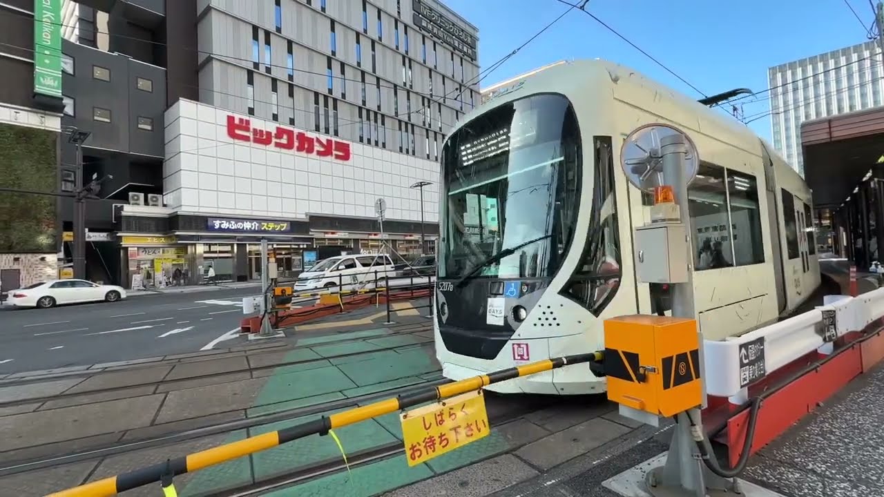 広島電鉄路面電車　2025.01.13 広島駅