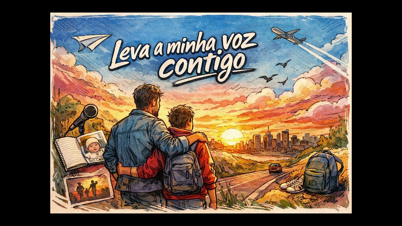 Leva a Minha Voz Contigo Rap Emocional Pai e Filho | Música Motivadora que Vai Tocar o Teu Coração